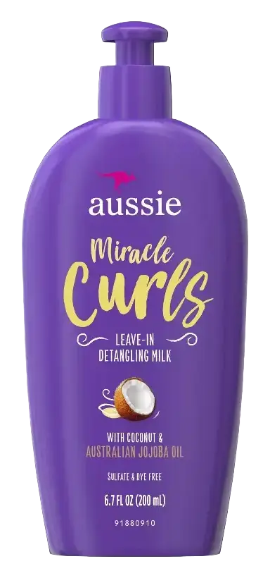 Aussie Miracle Curls Leave-In Detangling Milk