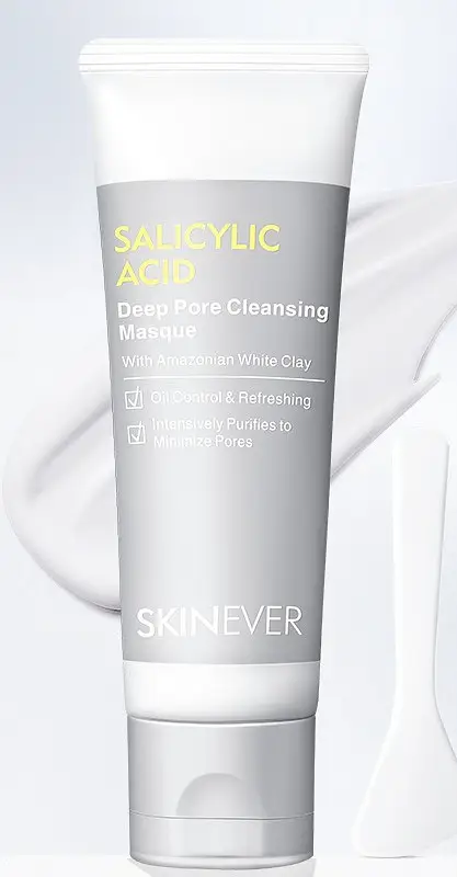 Skinever salicylic acid deep pore cleansing masque