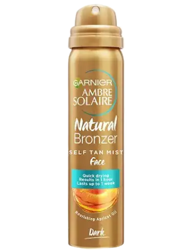 Garnier Ambre Solaire Natural Bronzer Self Tan Mist Face Intense Denmark