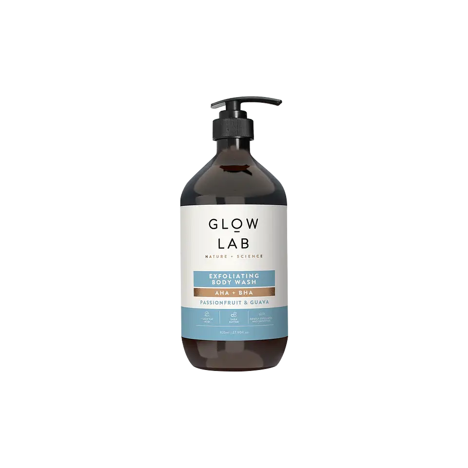 Glow Lab Exfoliating AHA + BHA Active Body Wash