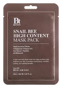 Benton Snail Bee High Content Mask Pack