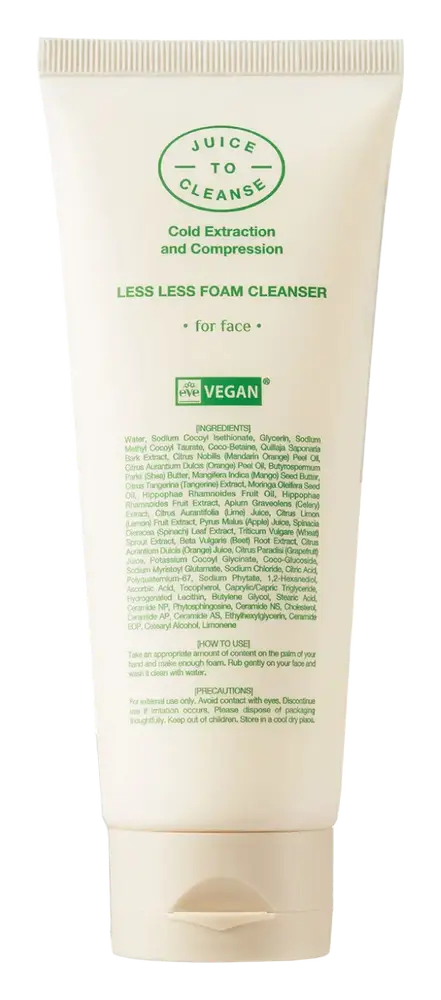 Juice To Cleanse Less Less Foam Cleanser