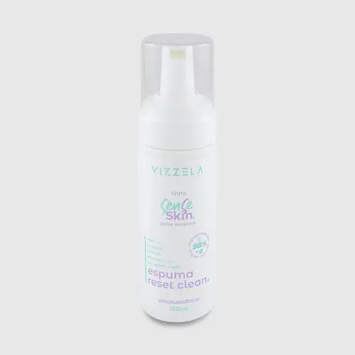 Vizzela Sense Skin  Espuma De Limpeza Reset Clean