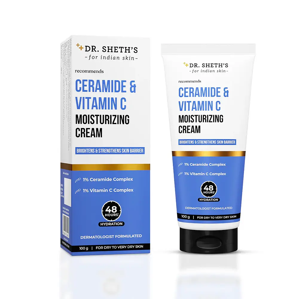 Dr. Sheth's Ceramide & Vitamin C Moisturizing Cream