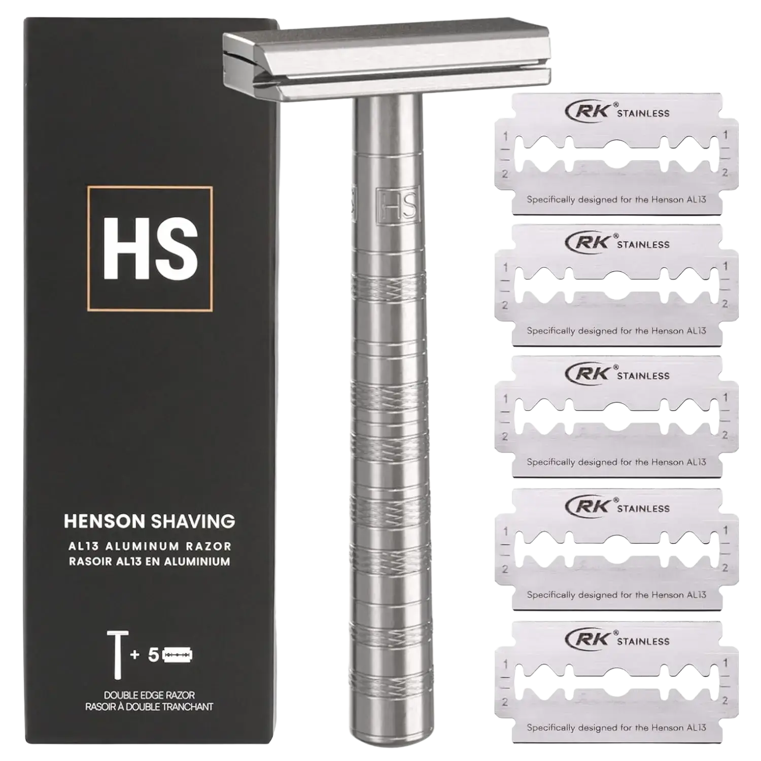 Henson Shaving AL13-M Razor Aircraft Aluminum