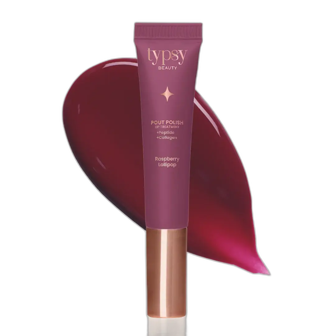 Typsy Beauty Pout Polish Lip Treatment Balm Raspberry Lollipop