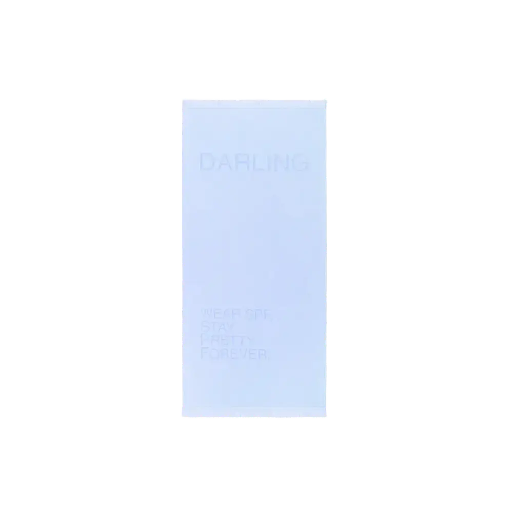Darling Blue D Beach Towel