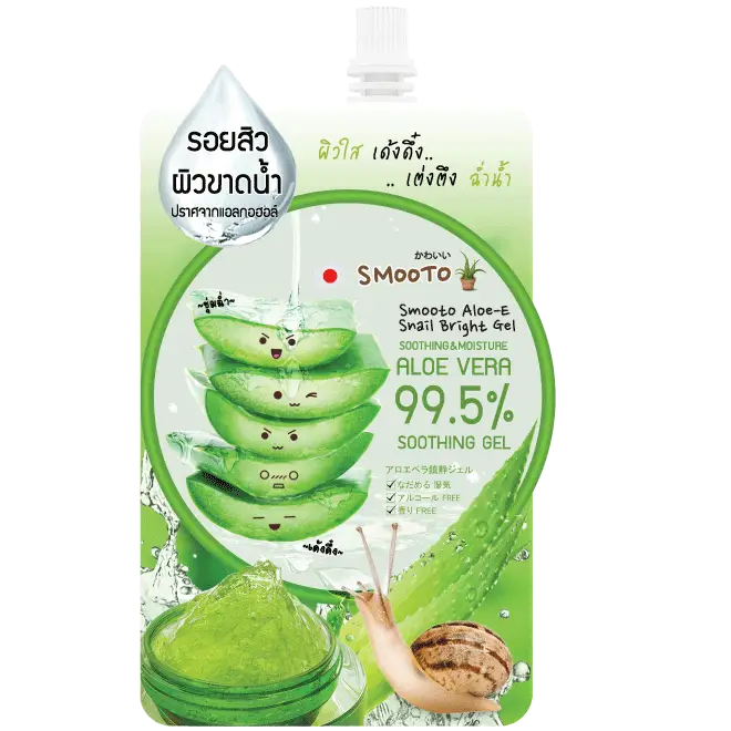 Smooto Aloe-E Snail Bright Gel
