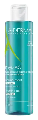 A-derma Phys-AC Purifying Foaming Gel