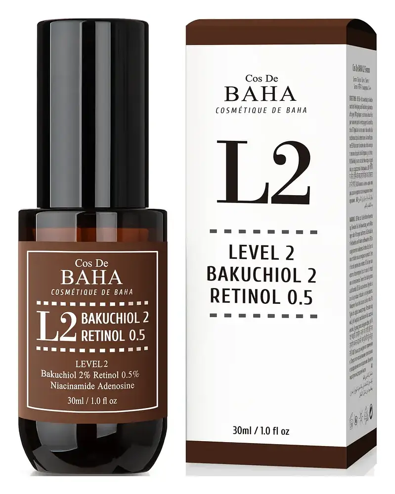 Cos De BAHA L2 Bakuchiol 2% + Retinol 0.5% Serum