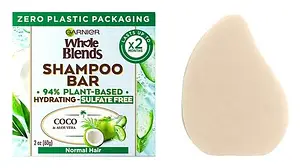 Garnier Whole Blends Coco & Aloe Vera Hydrating Sulfate Free Shampoo Bar