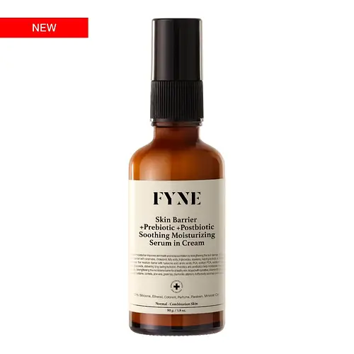 Fyne Skin Barrier +Prebiotic +Postbiotic Soothing Moisturizing Serum in Cream