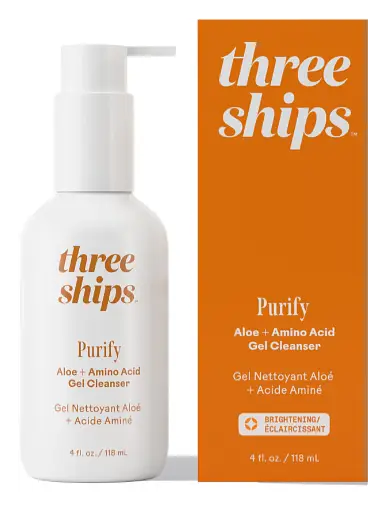 Three Ships Beauty Purify Aloe + Amino Acid Gel Cleanser