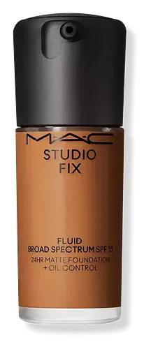 Mac Cosmetics Studio Fix Fluid SPF 15 24HR Matte Foundation + Oil Control NC47
