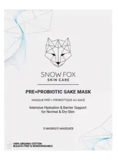 Snow Fox Skincare Pre+Probiotic Sake Mask