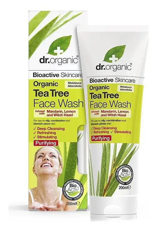 Dr. Organic Tea Tree Face Wash