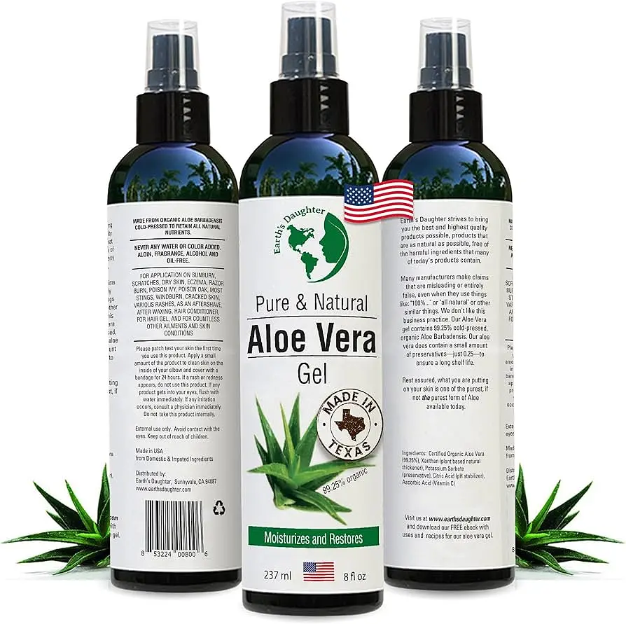 Earth’s Daughter Pure & Natural Aloe Vera Gel