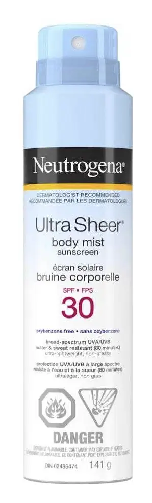 Neutrogena Ultra Sheer Sunscreen Spray SPF 30