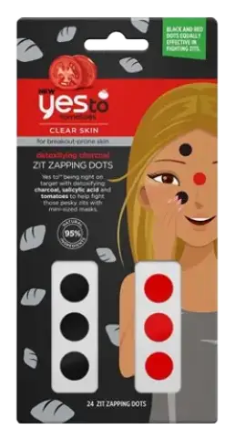Yes To Tomatoes Detoxifying Charcoal Zit Zapping Dots