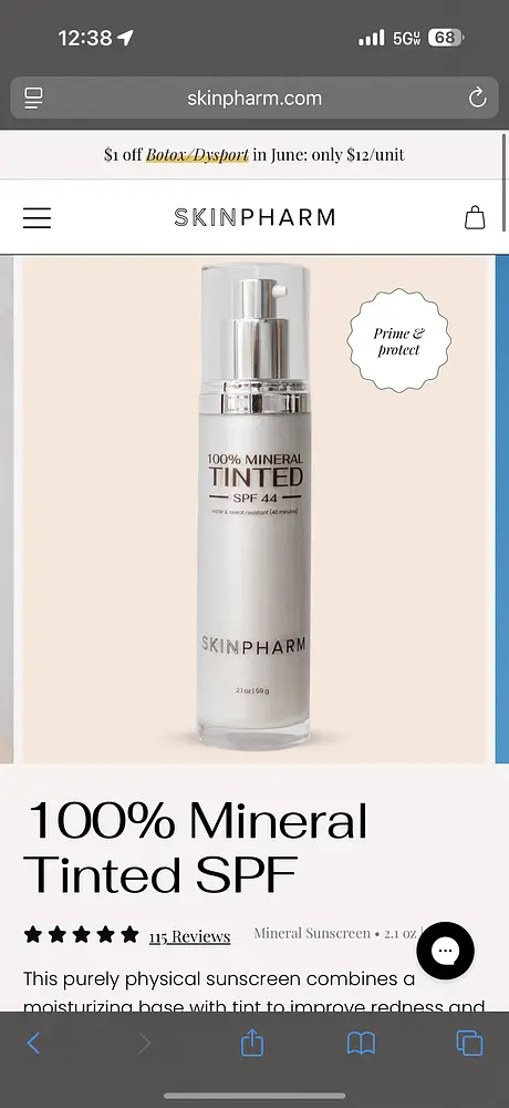 Skin Pharm Mineral Tinted SPF
