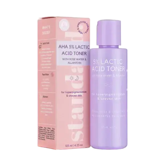 Standard Skin and Beauty AHA 5% Lactic Acid Toner