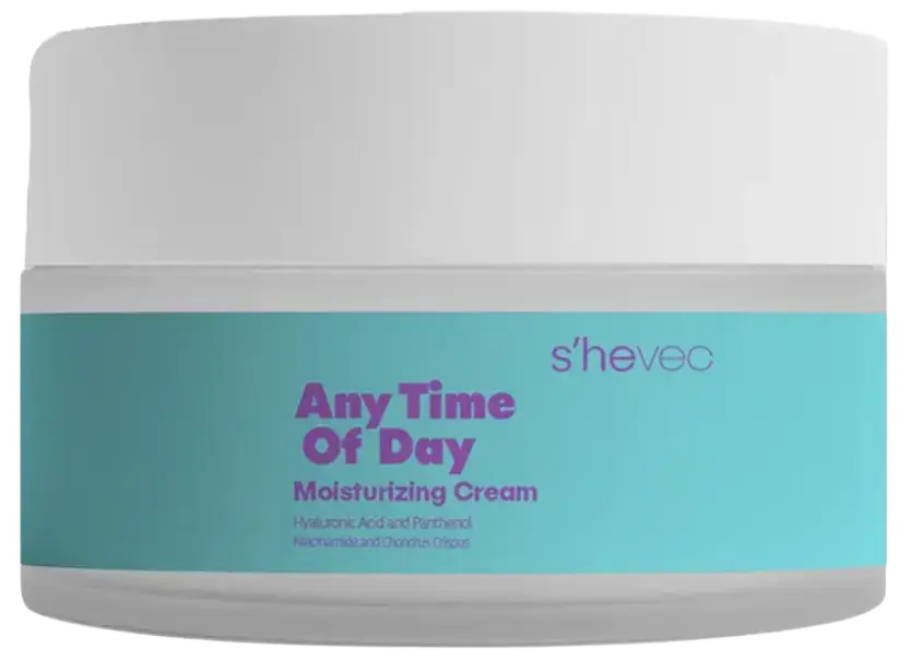 S'he vec Any Time Of Day Moisturizing Cream