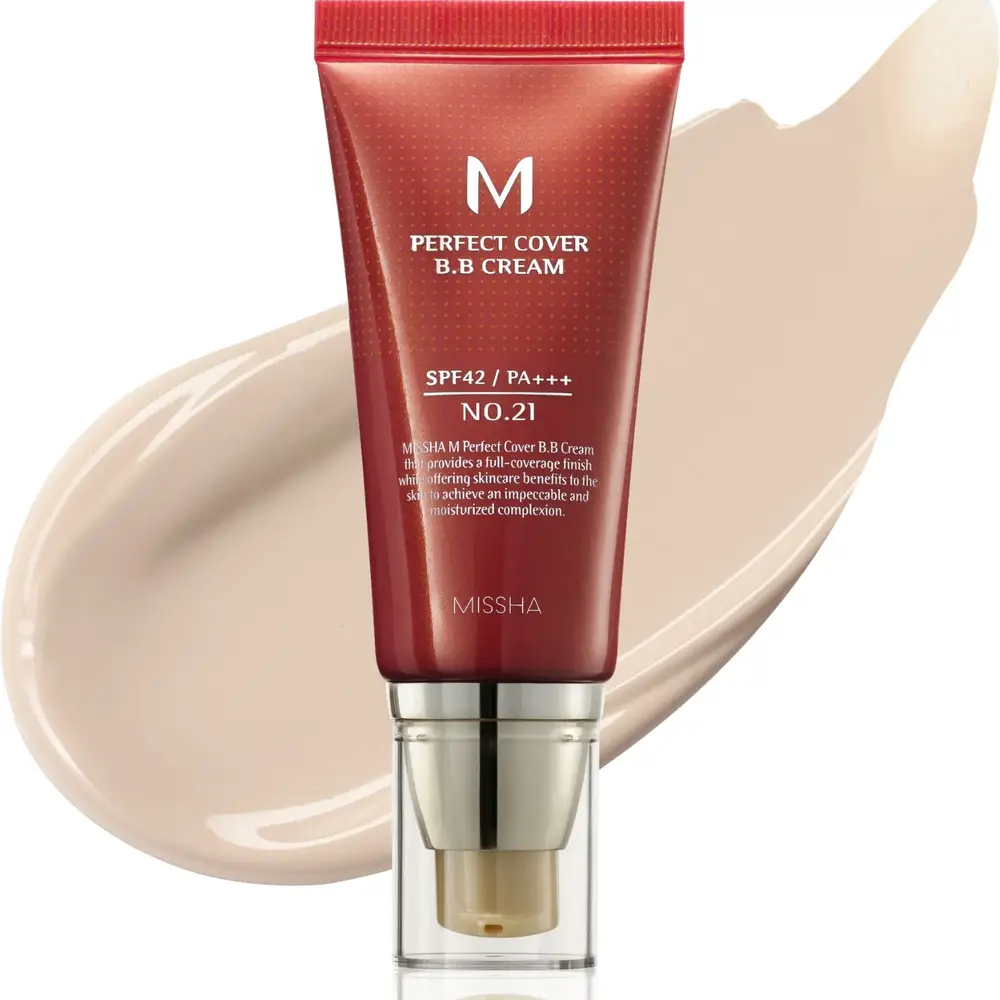 Missha M Perfect Cover BB Cream SPF42 PA+++ #21 Light Beige