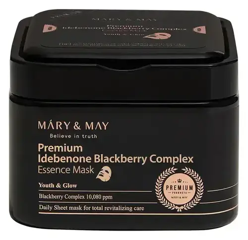 Mary & May Premium Idebenone Blackberry Complex Essence Mask
