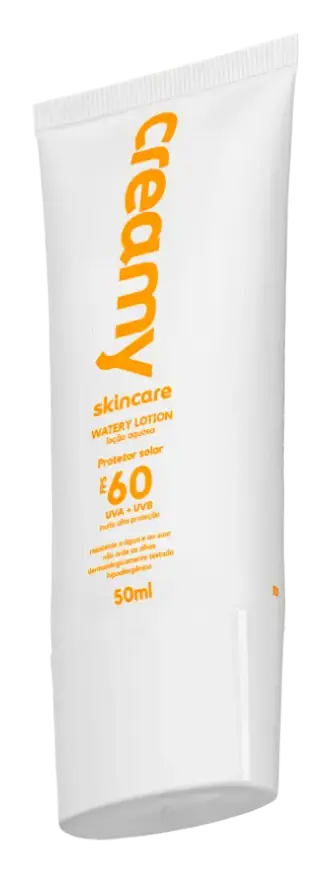 Creamy Protetor Solar FPS 60 Watery Lotion