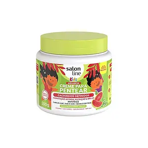 Salon Line Creme Para Pentear Kids Cachinhos Definidos Melancia