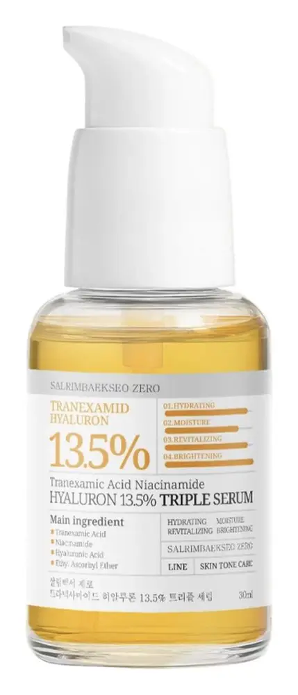 Salrim Baekseo Tranexamic Acid Niacinamide Hyaluron 13.5% Triple Serum
