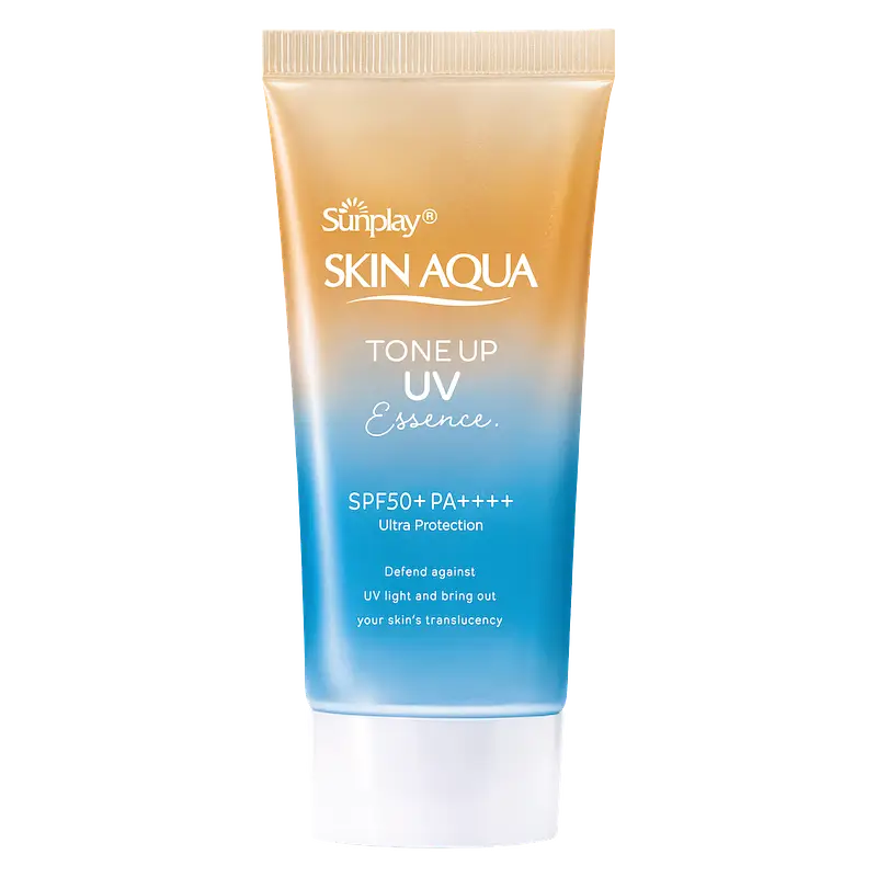 Sunplay Skin Aqua Tone Up UV Essence SPF 50+ Latte Beige