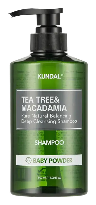 Kundal Tea Tree & Macadamia Deep Cleansing Shampoo Baby Powder