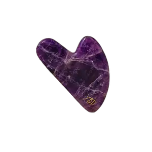 YBP Gua Sha Heart Amethyst