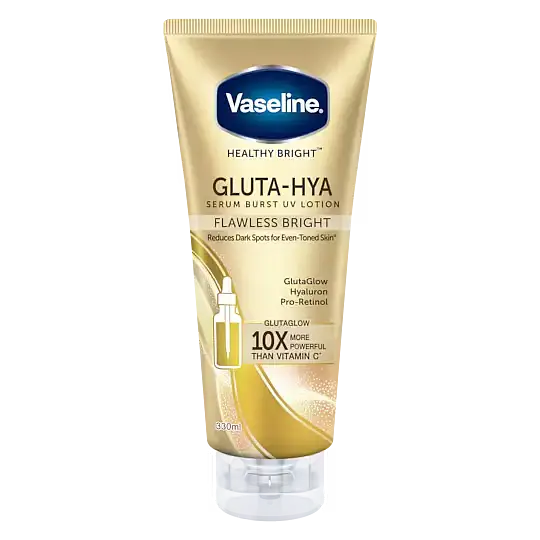 Vaseline Gluta-Hya Serum Burst UV Lotion Flawless Bright Philippines