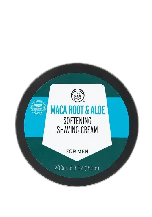 The Body Shop Maca Root & Aloe Softening Shaving Cream For Men