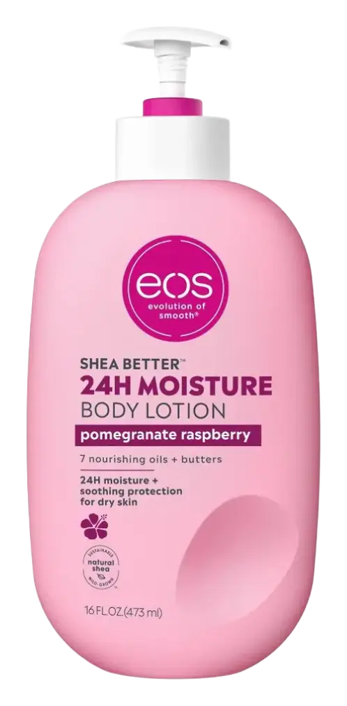 EOS Shea Better Moisture Body Lotion Pomegranate Raspberry