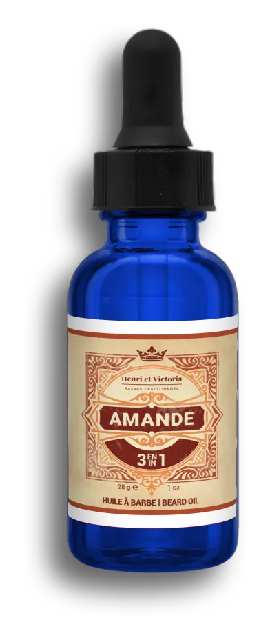 Henri Et Victoria Beard Oil - Preshave Oil Amande