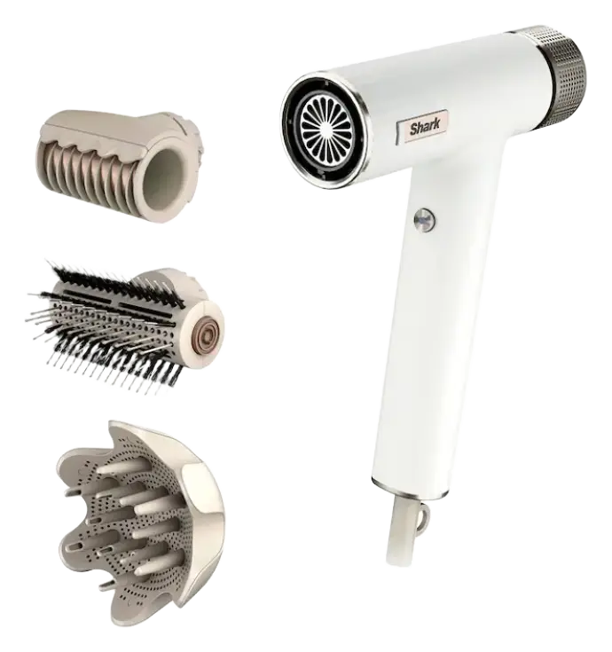 Shark SpeedStyle RapidGloss Finisher And High-Velocity Hair Dryer For Curly And Coily Hair