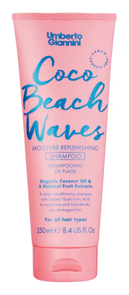 Umberto Giannini Coco Beach Waves Moisture Replenishing Shampoo