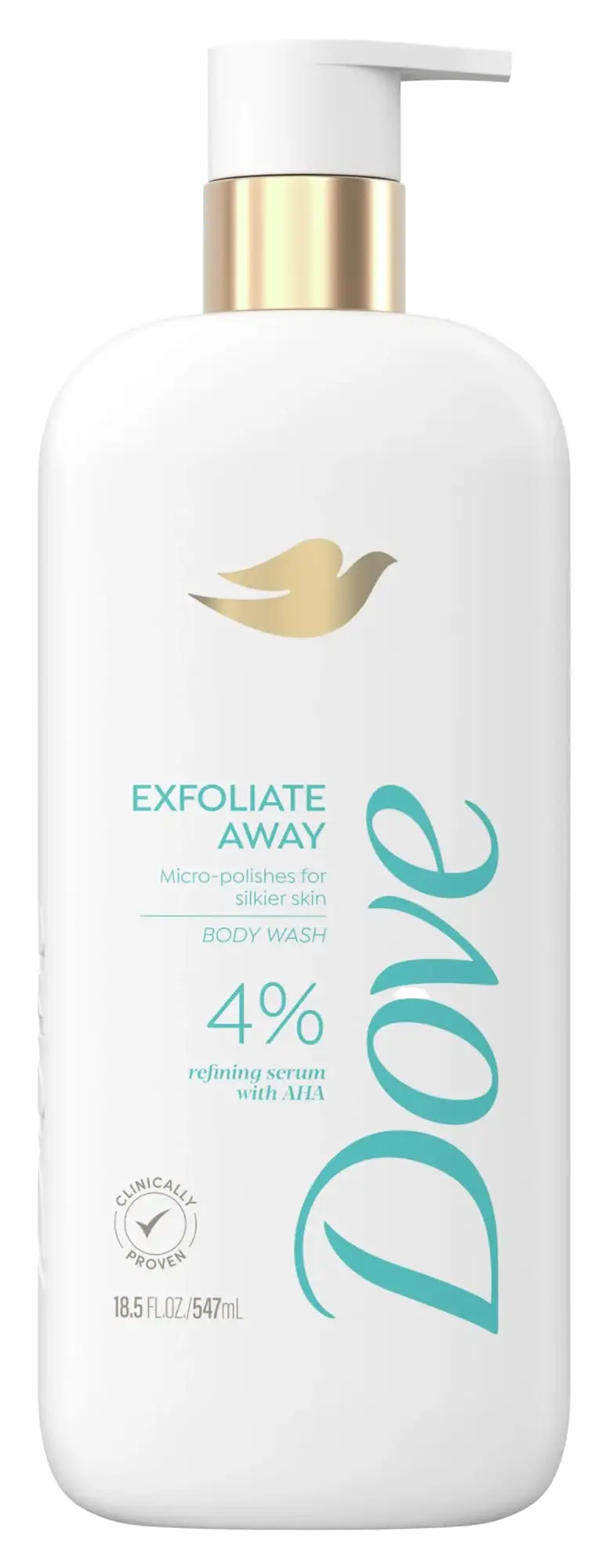 Dove Serum Body Wash Exfoliate Away