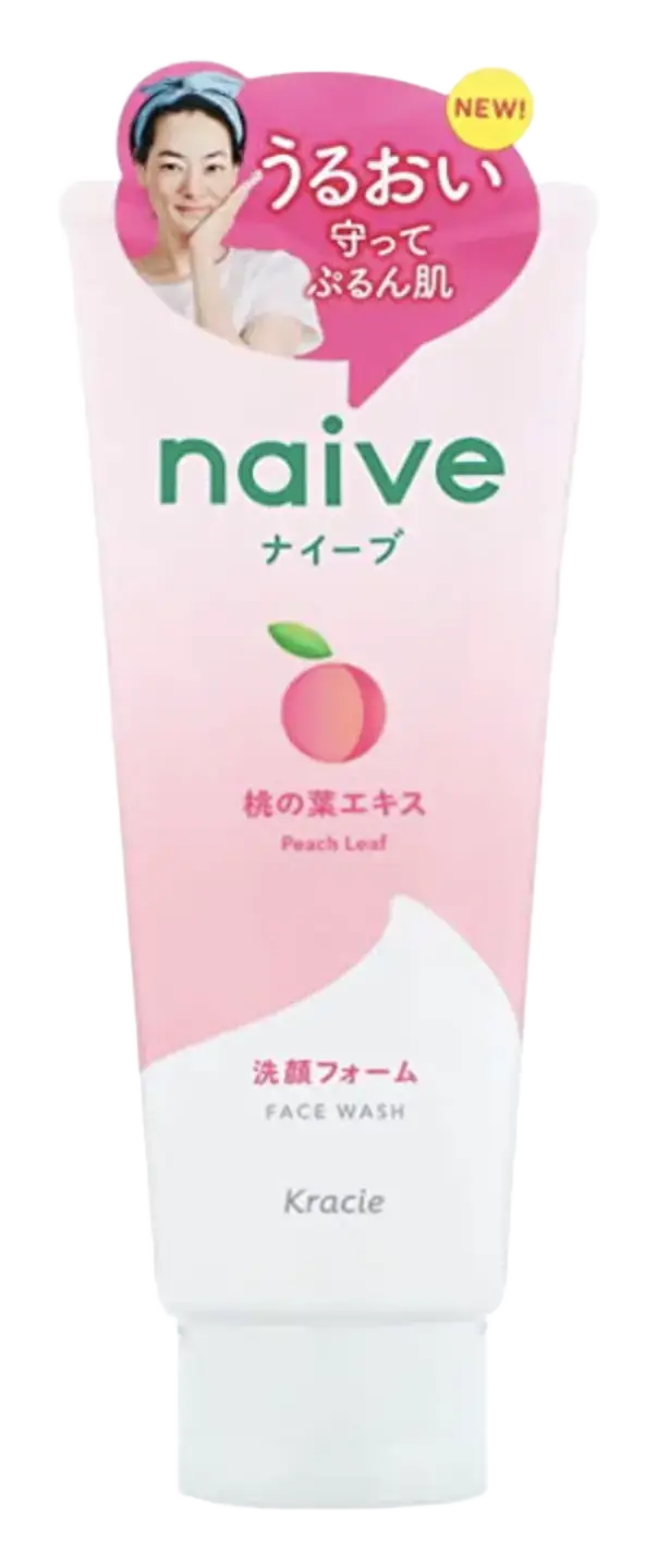 Kracie Naive Face Wash Peach Leaf