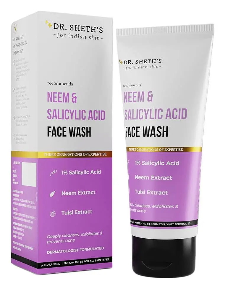 Dr. Sheth's Neem & Salicylic Acid Face Wash