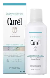 Curel Resurfacing Micro Mousse Cleanser