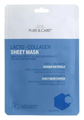 Puca – Pure & Care Lacto Collagen Sheet Mask