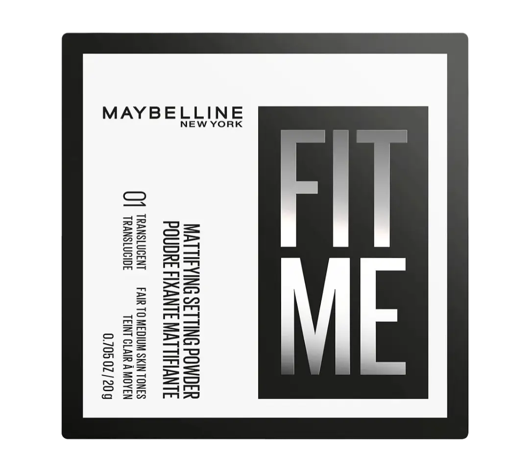 Maybelline Fit Me Brightening Setting Powder 01 Mattifying Translucent