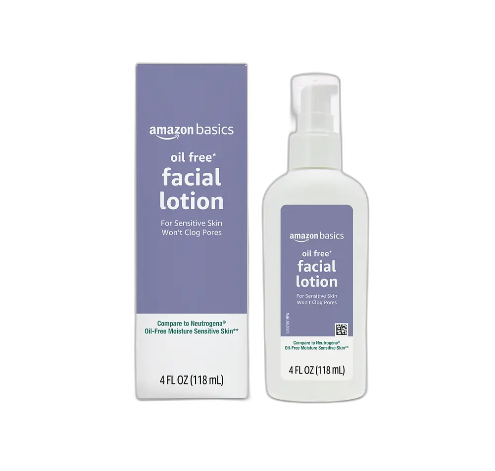 Amazon Basics Basics Oil Free Facial Lotion