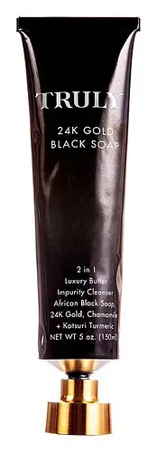 Truly 24k Gold Black Soap Impurity Cleanser