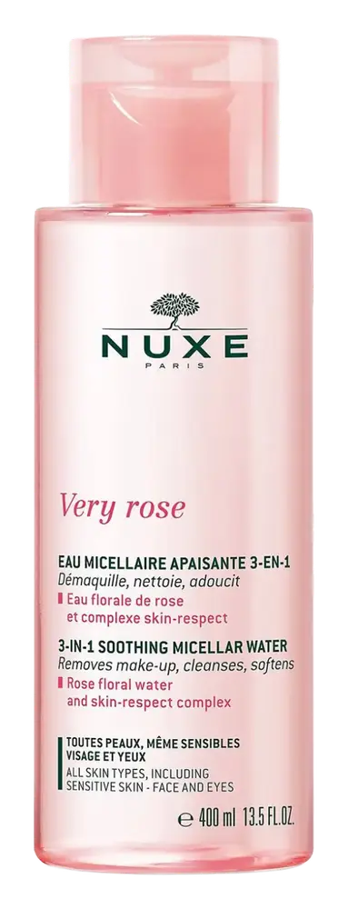 Nuxe 3-in-1 Soothing Micellar Water, Very Rose