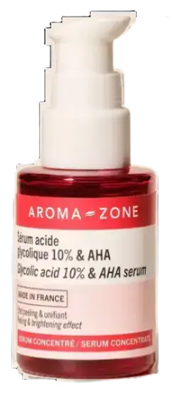 Aroma-Zone Sérum Visage Concentré Acide Glycolique 10% & AHA